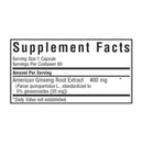 Bluebonnet American Ginseng Root Extract 60 Veg Capsules