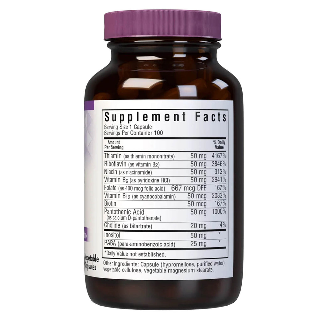 Bluebonnet B-Complex 50 50 Veg Capsules