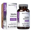 Bluebonnet Beautiful Ally Biotin 10000 mcg 90 Veg Capsules