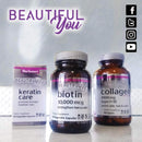 Bluebonnet Beautiful Ally Biotin 10000 mcg 90 Veg Capsules