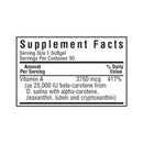 Bluebonnet Beta-Carotene 3750 mcg (25000 IU) 90 Softgels