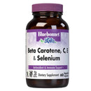Bluebonnet Beta Carotene C E & Selenium 60 Veg Capsules
