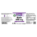 Bluebonnet Biotin 5000 mcg 60 Veg Capsules