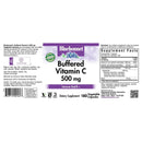 Bluebonnet Buffered Vitamin C-500 mg 180 Veg Capsules