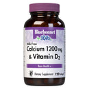 Bluebonnet Calcium 1200 mg & Vitamin D3 (Milk-Free) 120 Softgels