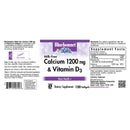Bluebonnet Calcium 1200 mg & Vitamin D3 (Milk-Free) 120 Softgels