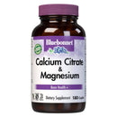 Bluebonnet Calcium Citrate & Magnesium 180 Caplets