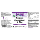 Bluebonnet Calcium Magnesium Zinc 180 Caplets - DailyVita