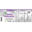 Bluebonnet Chelated Multi Minerals (Iron Free) 120 Caplets