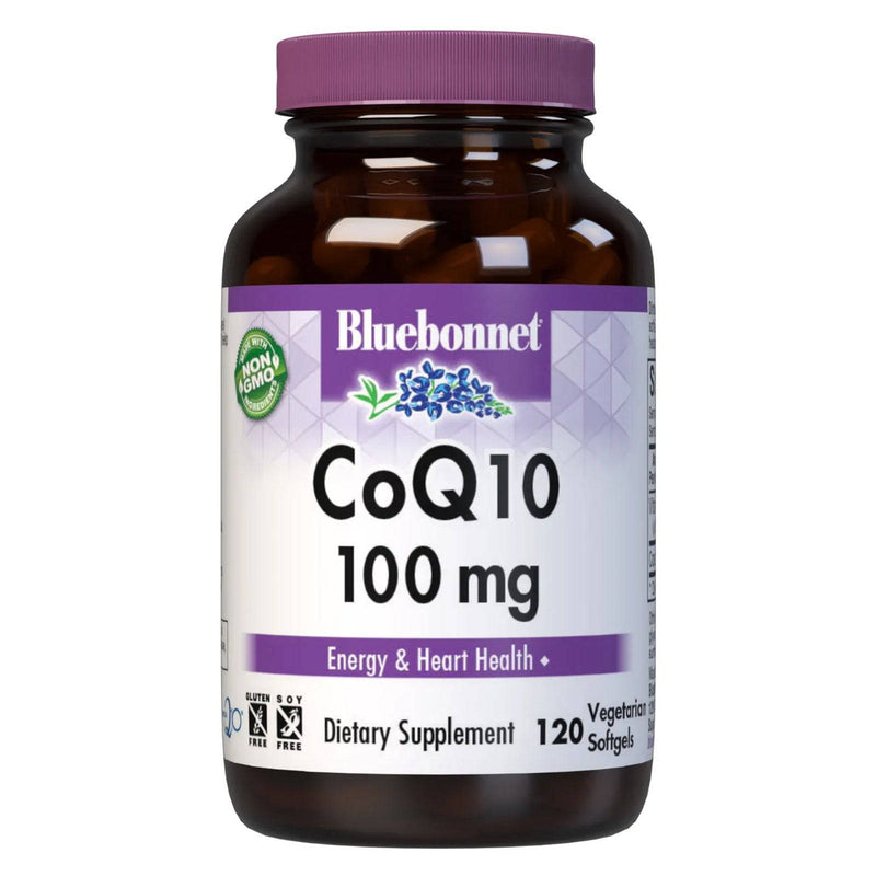 Bluebonnet CoQ10 100 mg 120 Vegetarian Softgels