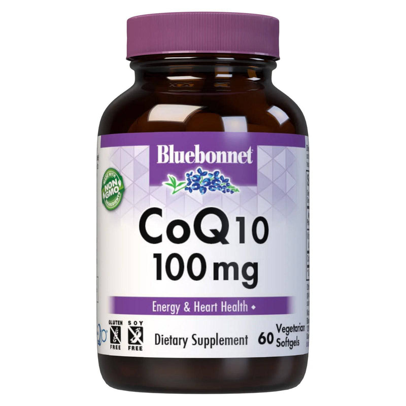 Bluebonnet CoQ10 100 mg 60 Vegetarian Softgels