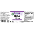 Bluebonnet DLPA 500 mg 30 Veg Capsules