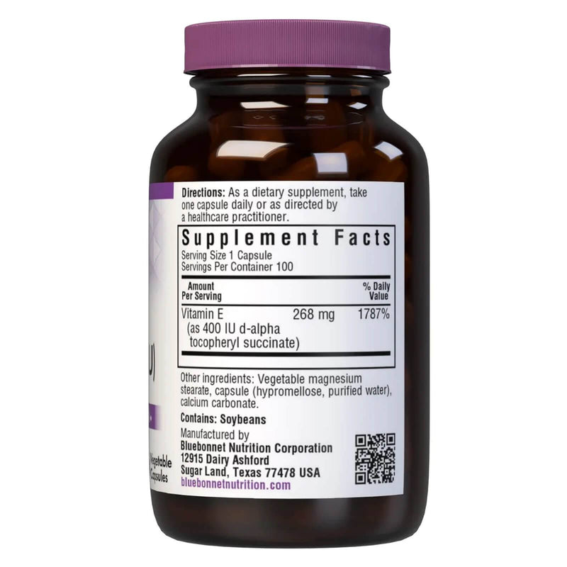 Bluebonnet Dry E-400 IU 100 Veg Capsules