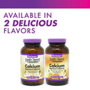 Bluebonnet Earthsweet Chewables Calcium Magnesium & Vitamin D3 Orange Vanilla 90 Tablets