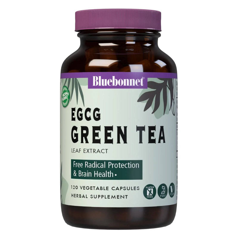 Bluebonnet Egcg Green Tea Leaf Extract 120 Veg Capsules