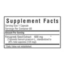 Bluebonnet Fenugreek Seed Extract 60 Veg Capsules