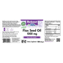 Bluebonnet Flax Seed Oil 1000 mg 100 Softgels - DailyVita