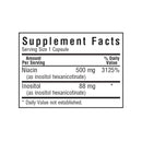 Bluebonnet Flush Free Niacin 500 mg 120 Veg Capsules