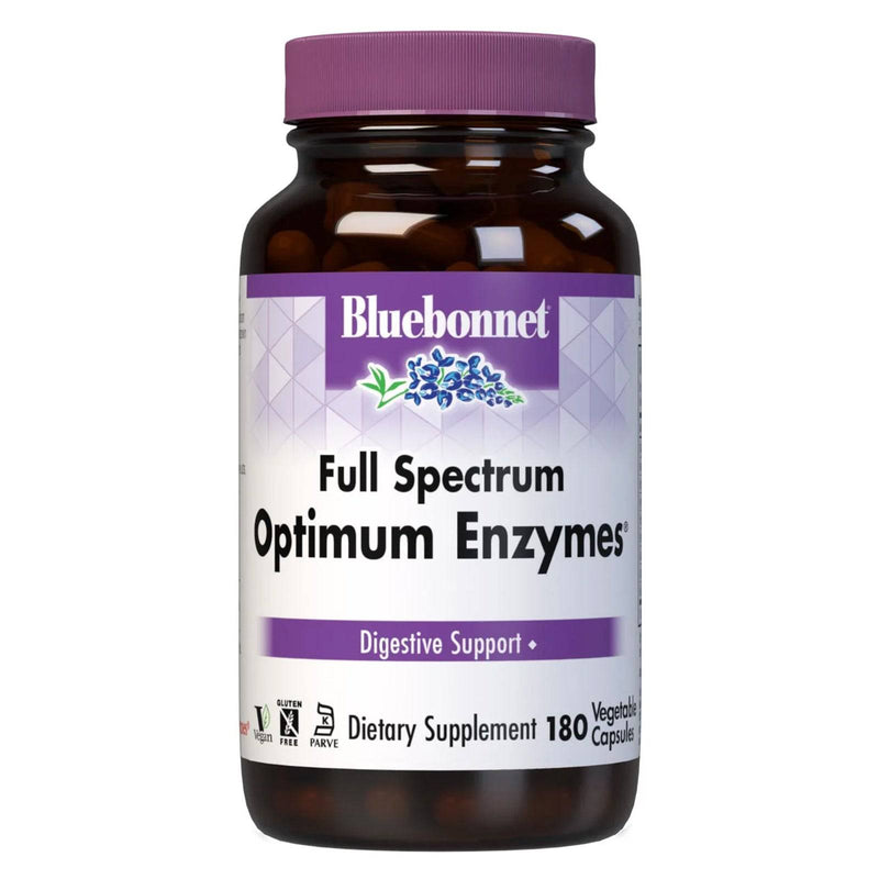 Bluebonnet Full Spectrum Optimum Enzymes 180 Veg Capsules