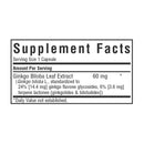 Bluebonnet Ginkgo Biloba Leaf Extract 60 Veg Capsules