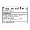 Bluebonnet Hawthorn Herb Extract 60 Veg Capsules