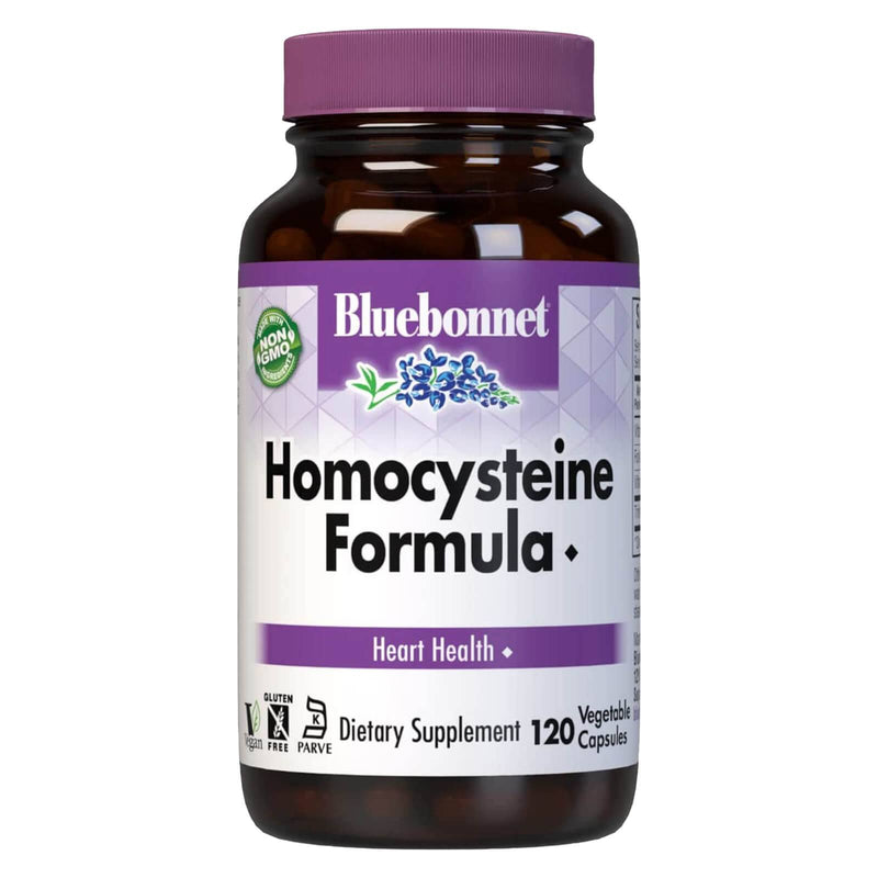 Bluebonnet Homocysteine Formula 120 Veg Capsules