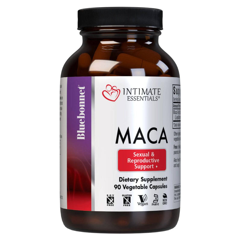 Bluebonnet 亲密的Essenitals Maca 90 Veg胶囊