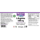 Bluebonnet L-Arginine 1000 mg 100 Caplets