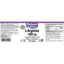Bluebonnet L-Arginine 1000 mg 50 Caplets