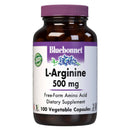 Bluebonnet L-Arginine 500 mg 100 Veg Capsules