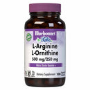 Bluebonnet L-Arginine / L-Ornithine 500 mg / 250 mg 100 Veg Capsules