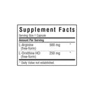 Bluebonnet L-Arginine / L-Ornithine 500 mg / 250 mg 50 Veg Capsules