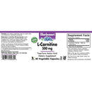 Bluebonnet L-Carnitine 500 mg 30 Veg Capsules