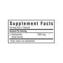 Bluebonnet L-Glutamine 500 mg 100 Veg Capsules