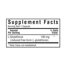 Bluebonnet L-Glutathione 100 mg 60 Veg Capsules