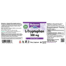 Bluebonnet L-Tryptophan 500 mg 30 Veg Capsules