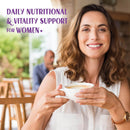 Bluebonnet Ladies One 40+ Whole Food-Based Multiple 60 Vegetable Capsules