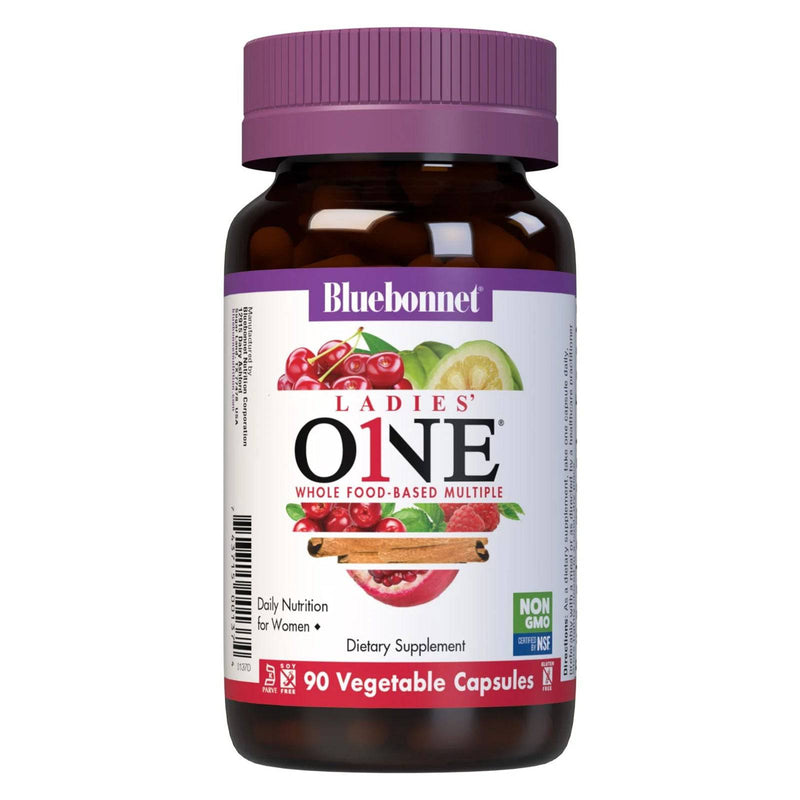 Bluebonnet Ladies One Whole Food-Based Multiple 90 Veg Capsules