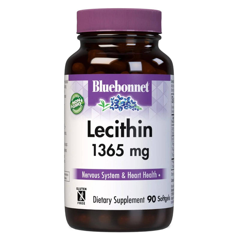 Bluebonnet Lecithin 1365 mg 90 Softgels