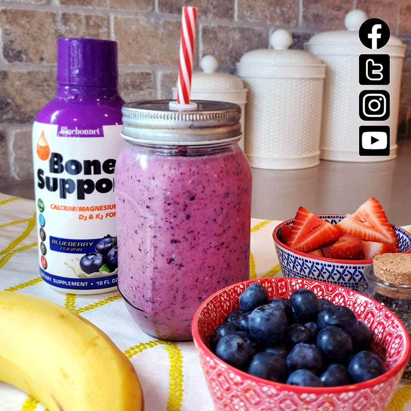 Bluebonnet Liquid Bone Support Blueberry 16 fl oz