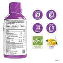 Bluebonnet Liquid Calcium Magnesium Citrate Lemon 16 fl oz