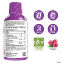 Bluebonnet Liquid Calcium Magnesium Citrate Raspberry 16 fl oz