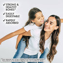 Bluebonnet Liquid Calcium Magnesium Citrate & Vitamin D3 Blueberry 16 Fl Oz Liquid