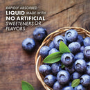 Bluebonnet Liquid Calcium Magnesium Citrate & Vitamin D3 Blueberry 16 Fl Oz Liquid