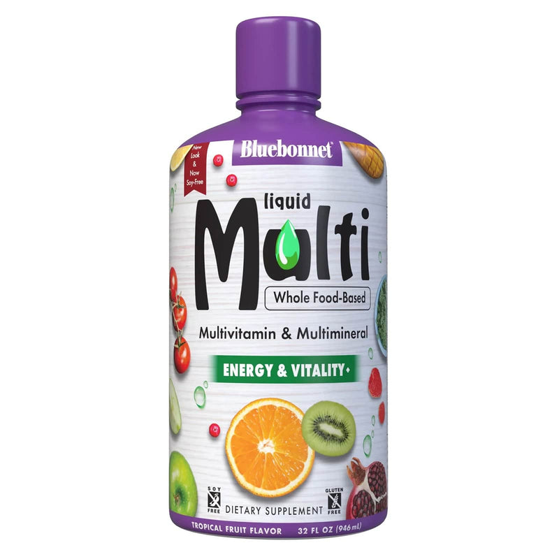 Bluebonnet Liquid Multi Multivitamin & Mineral - Tropical Fruit 32 fl oz