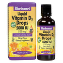 Bluebonnet Liquid Vitamin D3 Drops 125 mcg (5000 IU) Citrus 1 fl oz