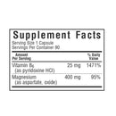 Bluebonnet Magnesium & B-6 90 Veg Capsules