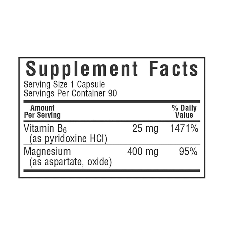 Bluebonnet Magnésio Plus B-6 90 Vc