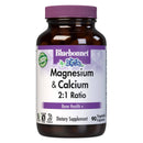 Bluebonnet Magnesium Calcium 2:1 Ratio 90 Veg Capsules