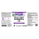 Bluebonnet Milk-Free Probiotic Acidophilus & Fos 250 Veg Capsules